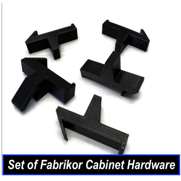 Fabrikor Shelf Brackets for IKEA Cabinet | Indoor Greenhouse | Custom set of brackets for existing or new shelves!