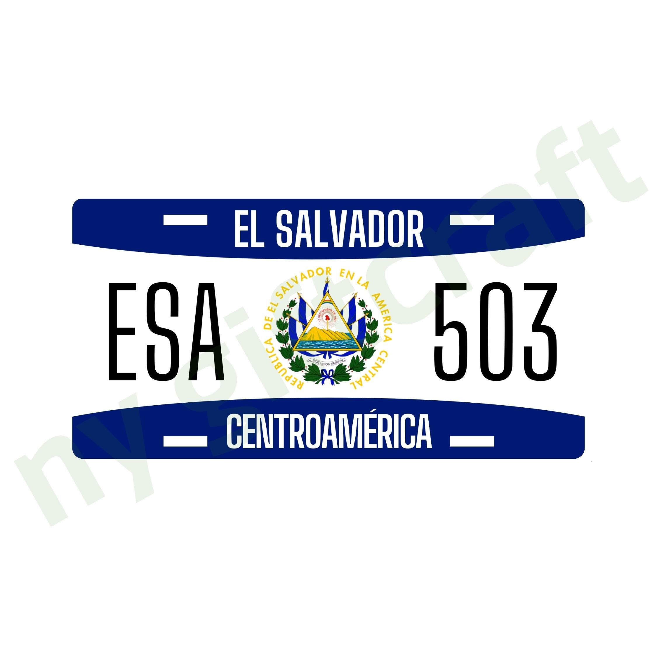 Anley 4 X 6 Inch El Salvador Fringy Window Hanging Flag - Mini Flag Banner & Car Rearview Mirror Décor - Fringed & Double Sided - Salvadoran Hanging Flag With - Foto 7