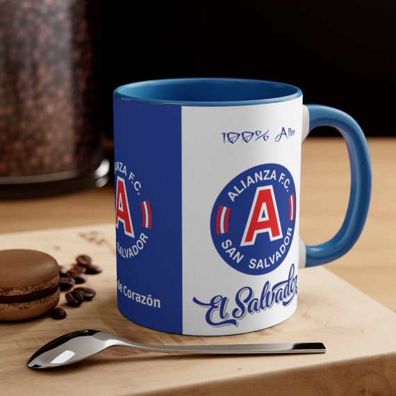 Alianza 100 Albo El Salvador Ceramic Mug 11 Oz for Hot Drinks  