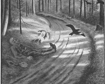 pics Theodor Kittelsen Art For Sale theodor kittelsen etsy