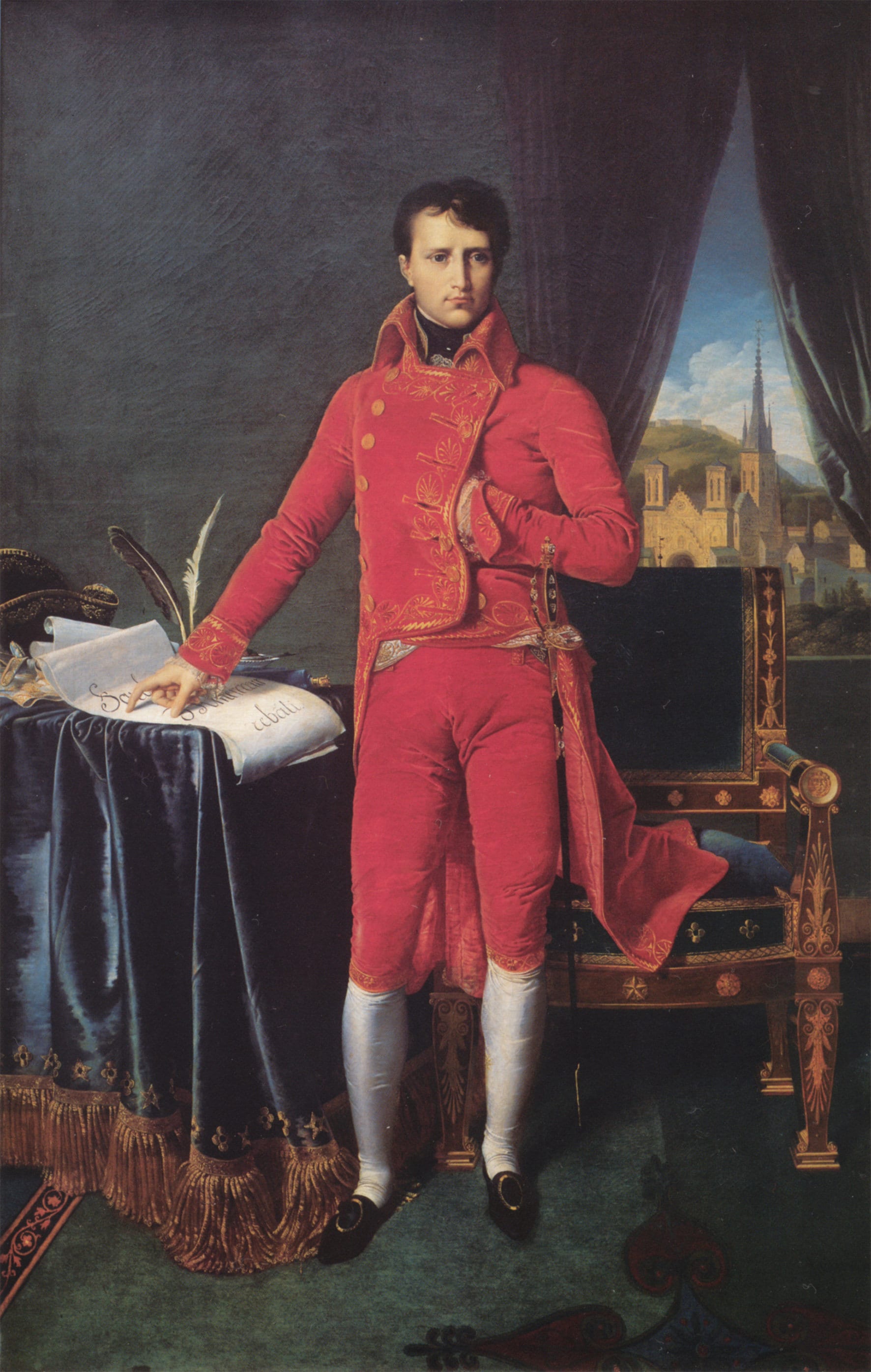 Portrait of Napoleon Bonaparte on the Imperial Throne painting Etsy