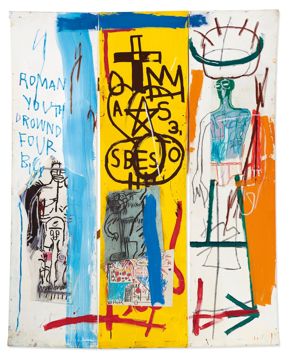 Jean Michel Basquiat Vintage Poster Wall Decor Etsy