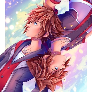 Kingdom Hearts - Sora  - Real or Not? Print