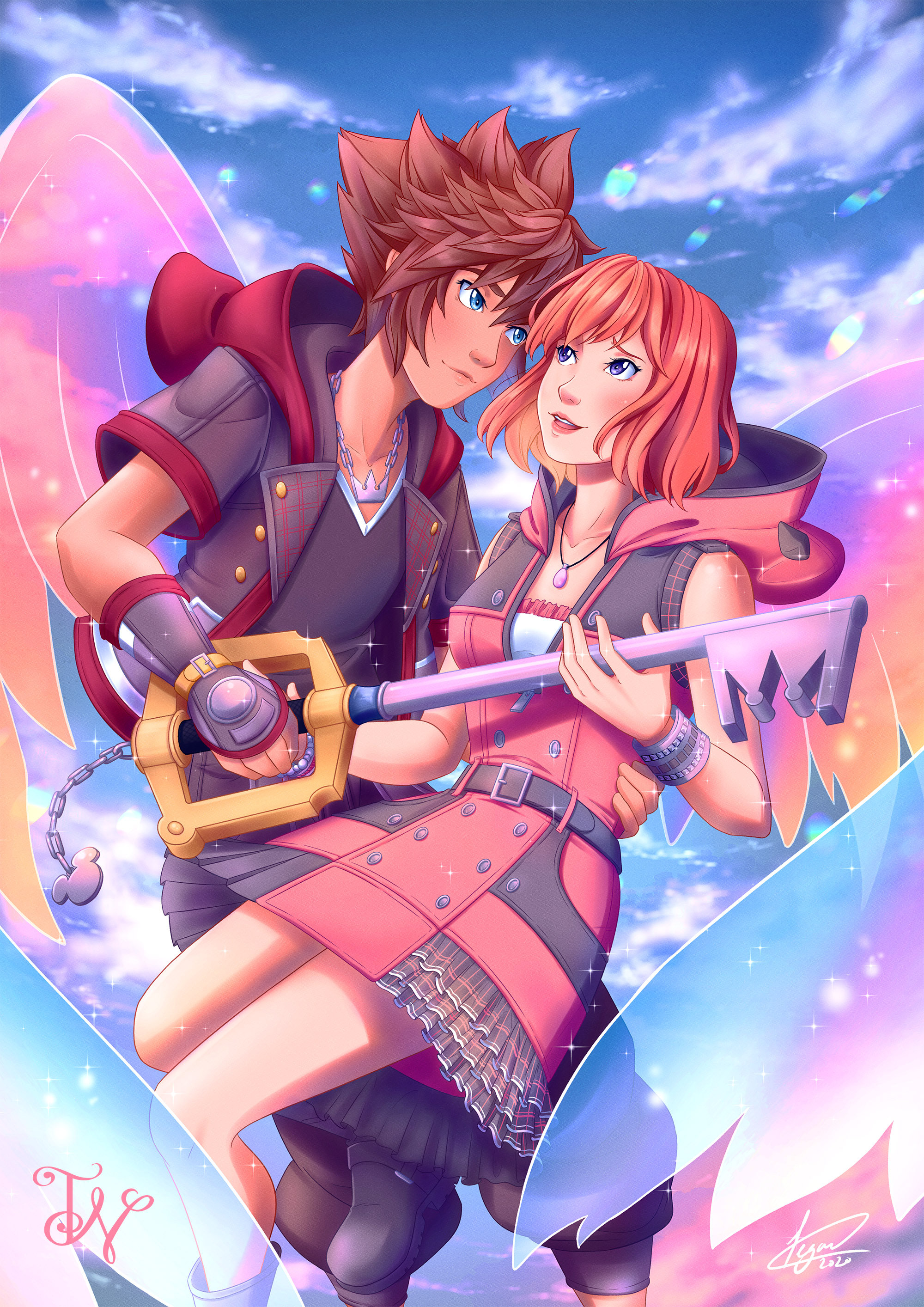 Namine parece mais nova em KH3? : r/KingdomHearts, image size:2000x2828