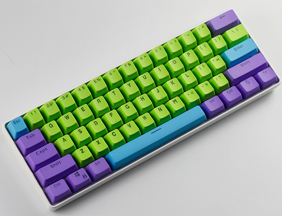 OEM Keycap Set 60 Keycap Set grüne Keycap Set PBT Keycaps Etsy