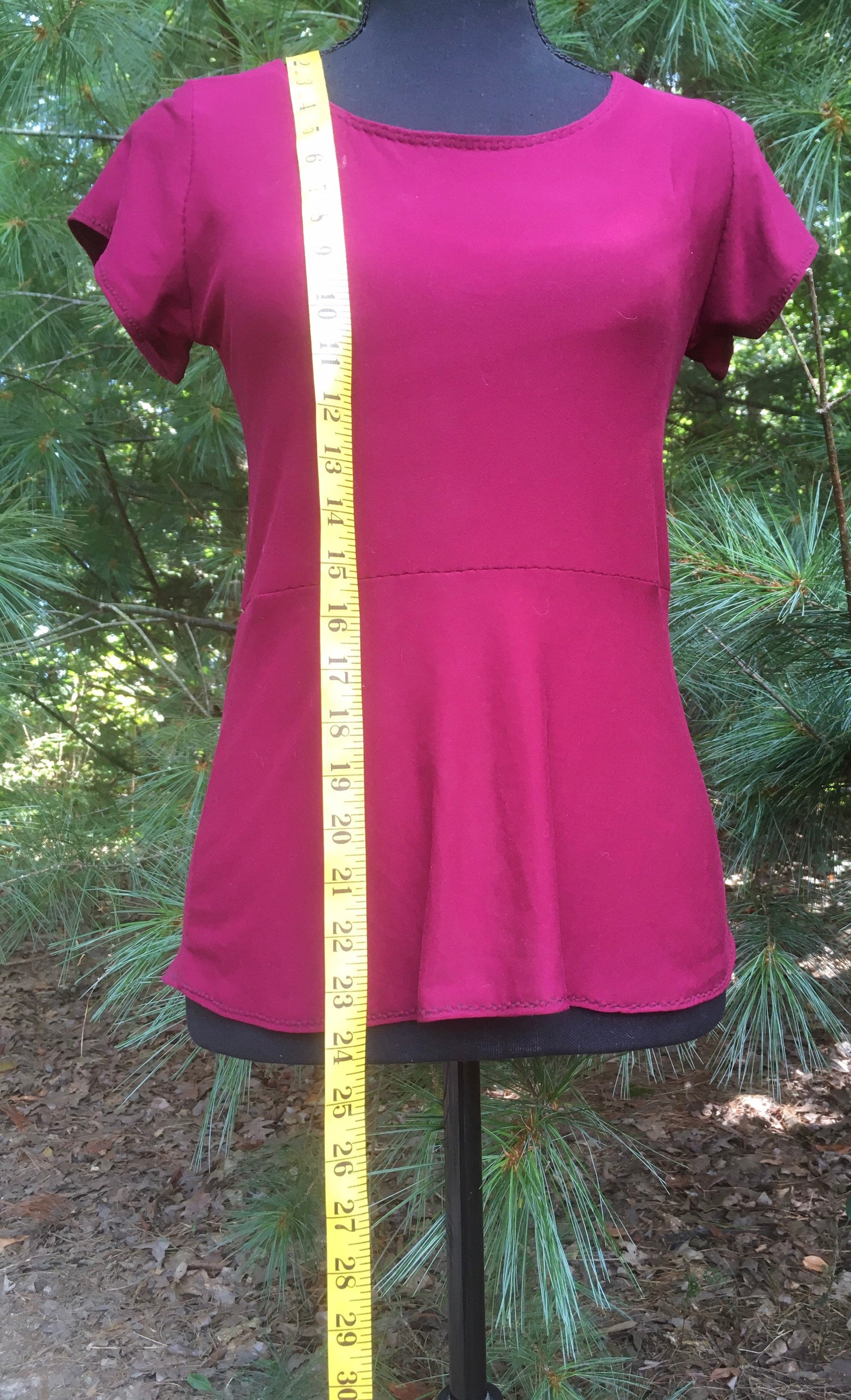 Berry Blouse and Pants Set