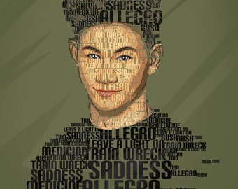 Text art Custom portrait, couples portrait, digital portrait, custom artwork, personalize portrait, abstract art, original art