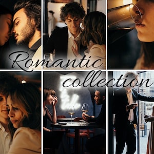 Romantic Vollection Set of 5 Presets for Lovers, lightroom Warm Presets Iphone, MAC, Android, PC