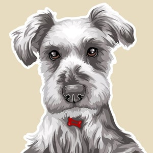 Impresión personalizada de retratos de mascotas - Acuarela de retrato de mascotas personalizada - Acuarela de retrato de mascotas - Regalo conmemorativo de mascotas - Regalo de pérdida de mascotas personalizado