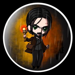 Chibi Custom Digital Portrait - Gepersonaliseerde Cartoon Fanart van uw foto - Perfect cadeau voor elke gelegenheid - Kunst in opdracht