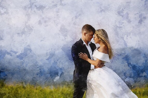 Wedding Watercolor Picture for Order Watercolor Painting - Etsy