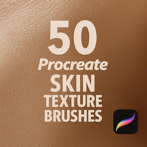 50 pinceaux pour la texture de la peau, reproduction de portrait, reproduction de visage, reproduction de mélange, reproduction de pores, retouche de peau, reproduction de tons de peau