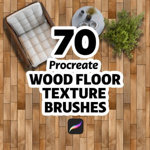 70 brosses à texture de sol en bois Procreate, Parquet en bois, Design d'intérieur, Esquisse de Procreate, Texture réaliste, Texture naturelle