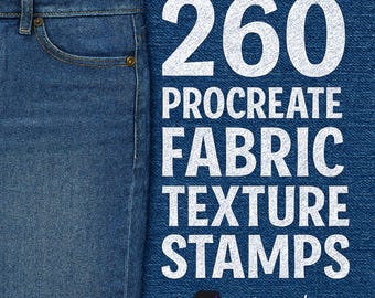 260 Timbro per texture in tessuto Procreate, Knit Procreate, Procreate Clothes Stump, Pennelli per tessuto Procreate, Procreate Clothing, Procreate Fashion