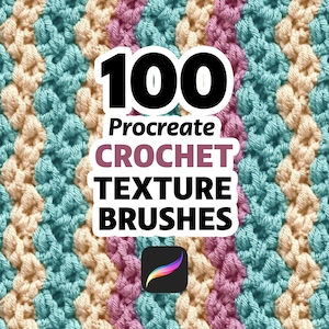 100 gehaakte borstels, textiel voortplanten, kleding voortplanten, mode voortplanten, abstract voortplanten, naadloos patroon