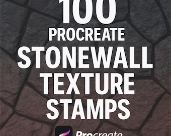 100 Procreate Stone Stamps, Rock Procreate, Procreate Stone Stamp, Procreate Stone Brushes, Procreate Marble, Procreate Design,Stone Texture