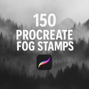 150 Procreate Nebel Pinsel, Nebel Stempel, Nebel Stempel Set, Nebel Pinsel, Digitale Nebel Pinsel, Nebel Stempel, Procreate Nebel Pinsel Set