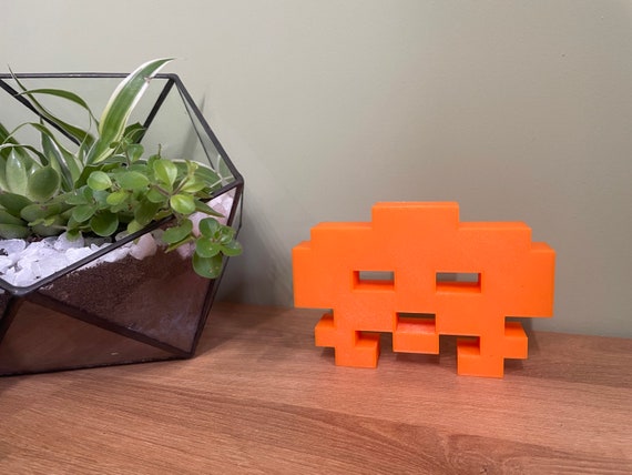 Space Invaders | 3D Printed Figures | Retro Gaming - Etsy