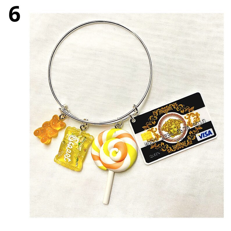Designer inspired candy bangles teenadult size