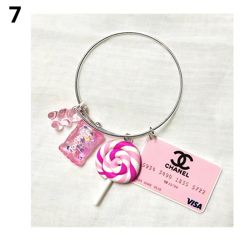 Designer inspired candy bangles teenadult size