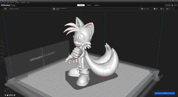 STL file Super Tails Transformed 🦊・3D printer design to download