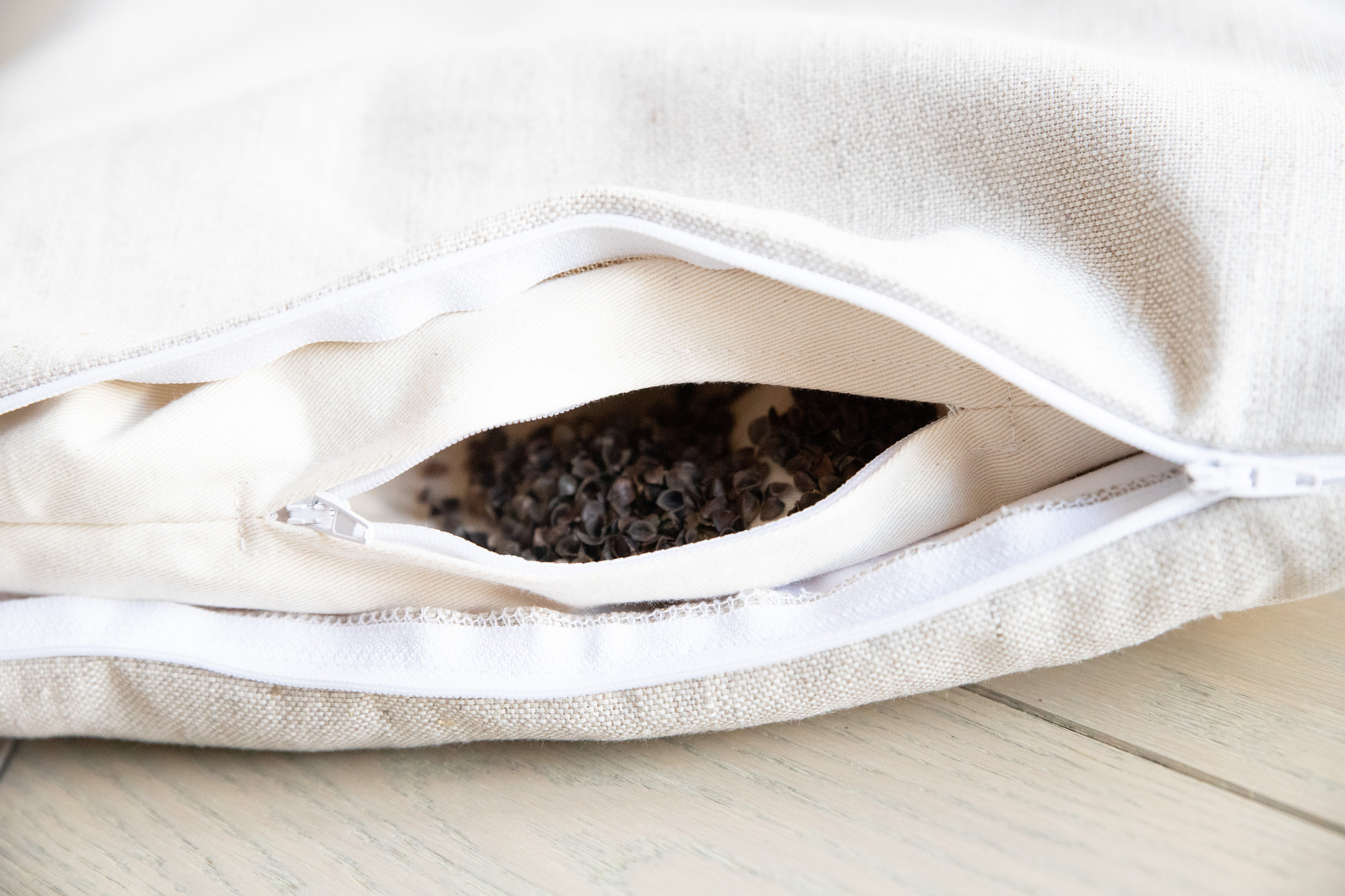 buckwheat stuffed pillows