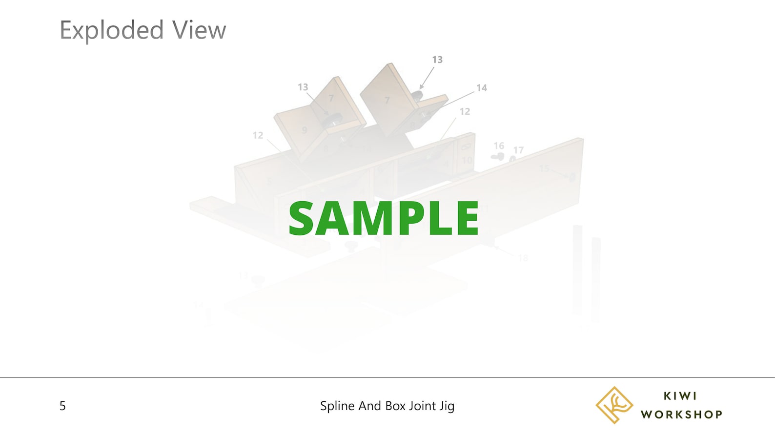 Combined Spline & Box Joint Jig Build Plans Etsy
