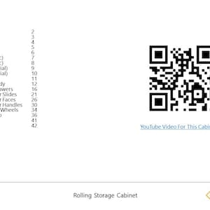 Rolling Storage Cabinet Build Plans image 3