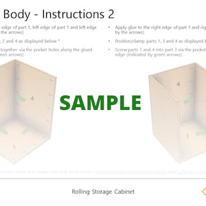 Rolling Storage Cabinet Build Plans image 7