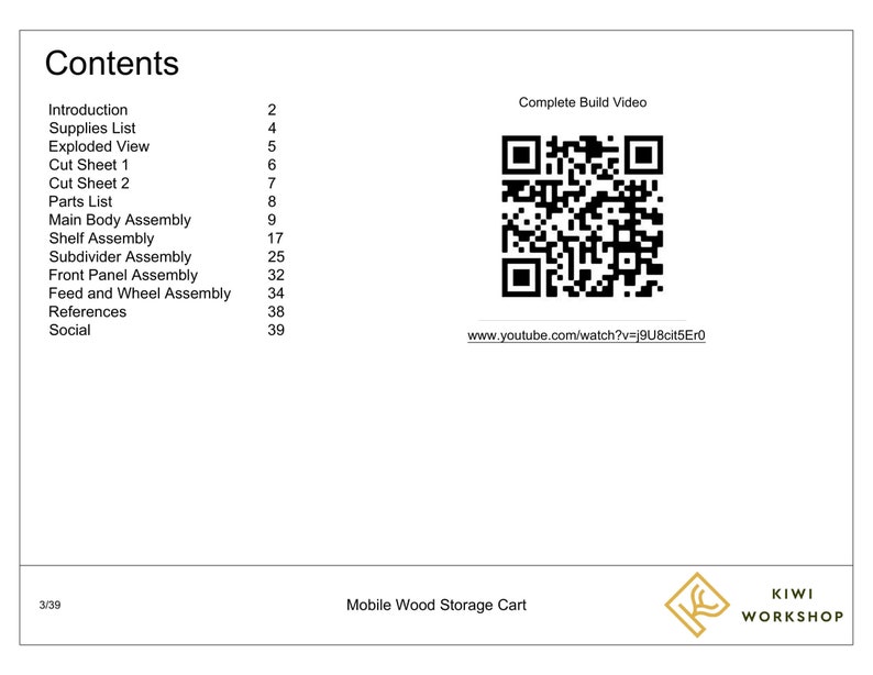 Mobile Wood Storage Cart Build Plans image 3