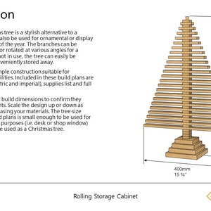 Wooden Christmas Tree Build Plans image 4