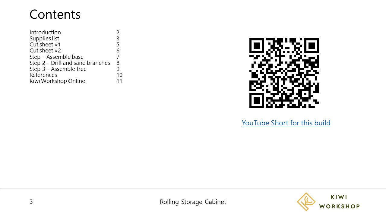 Wooden Christmas Tree Build Plans Etsy