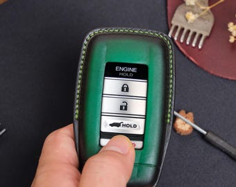 Cover For Acura MDX Key Case, Custom Key Fob Cover Fits RDx ILx TLX RLx TSx CDX NSx Integra, Acura Accessories, Personalized Gift For Him