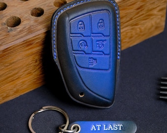 Buick Envision Key Fob Cover, Personalized Leather Key Fob Cover for Buick  Enclave Encore Envista La Crosse, Car Accessories, Birthday Gift