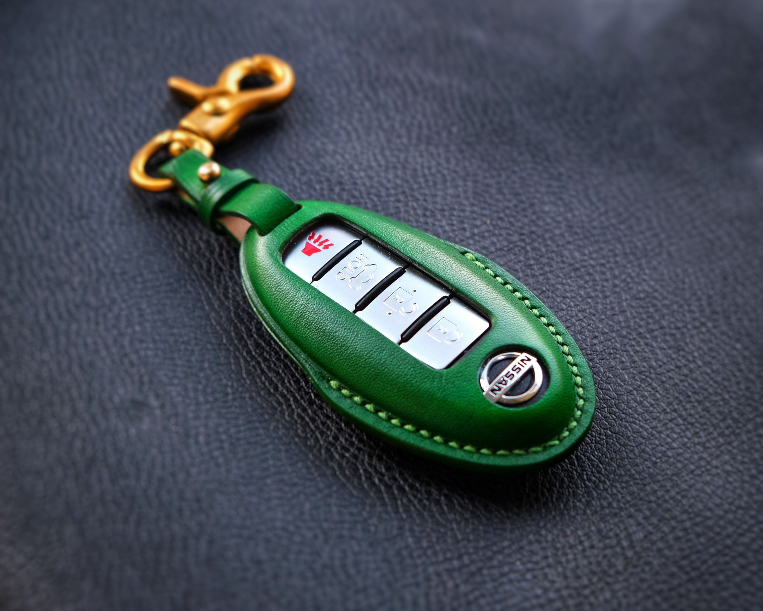 Nissan Key Fob Cover Leather Key Case For Nissan Altima/ Etsy