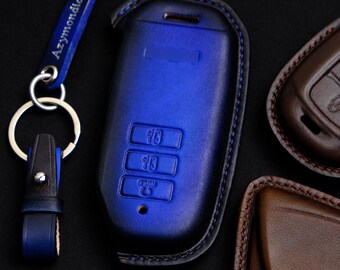 Leather Key Fob Cover For Niro, Personalized Niro Accessories, Custom Keychain For Niro, Birthday Gift, Personalized Key Case