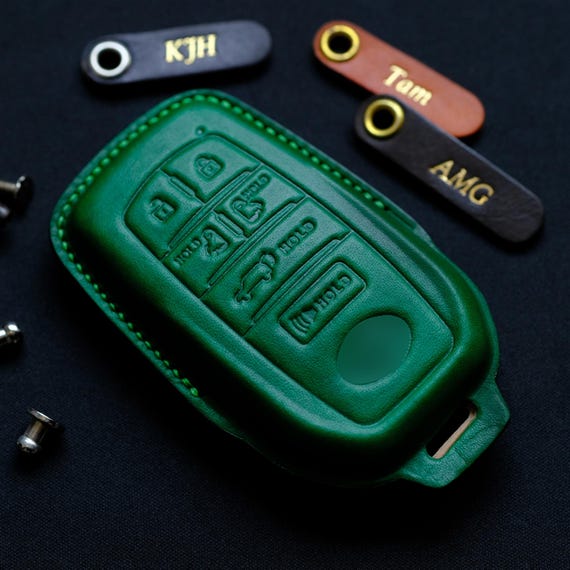小物 LIFE LEATHER KEY-CHAIN Sienna Leather Key Case for Toyota Sienna, Toyota Sienna Key Case Keyless
