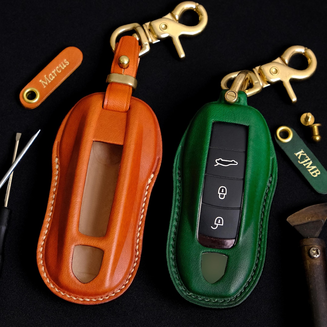 Customized Key Fob Cover for Porsche Macan, Porsche Macan Keyless ...