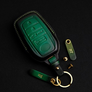 Toyota Corolla Key Fob Cover, Leather Key Case For Toyota Corolla, Corolla Keyring Accessory, Toyota Key Holder, Personalized Gift for Him