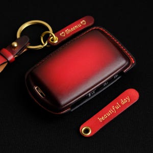 Mazda Key Fob Cover, Leather Car Key Fob Cover, Handmade Key Cover, Mazda Key Chain Remotes Accessories, Car Key Holder, Gift For Men