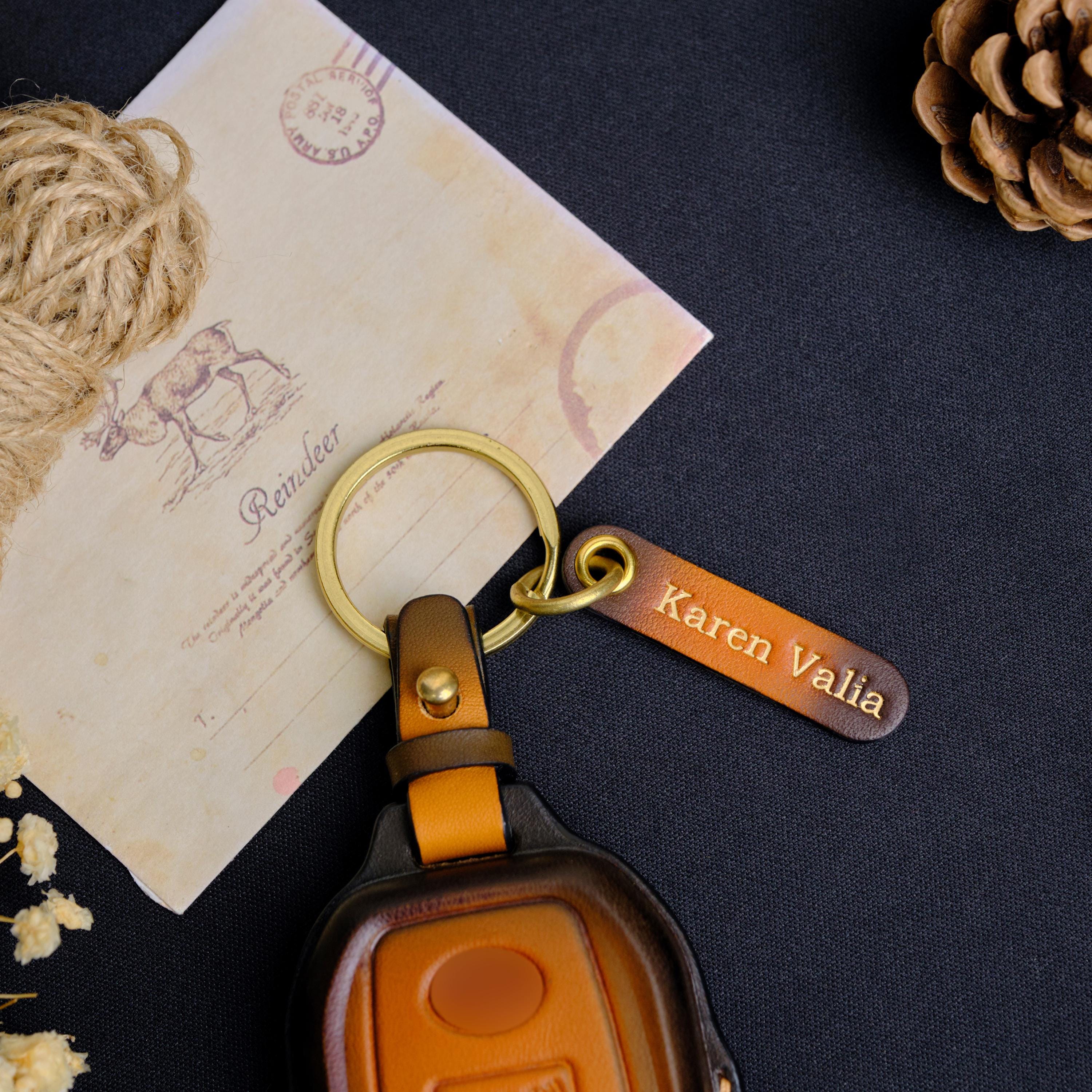 Toyota 4runner TRD Pro Leather Key Fob Cover, Handcraft Key Case for ...