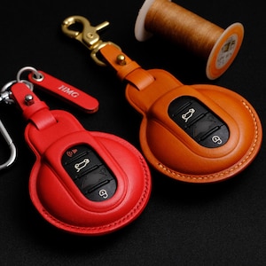 Personalized Key Case For MINI John Cooper Works, MINI John Cooper Works Smart Key Cover, Mini Accessories