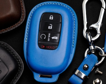 Civic Key Fob Cover, Cover For Accord, Vezel, CRV, HRV, Pilot Trailsport, Passport, Keyless Remote Holder Accessory, Gift For Him