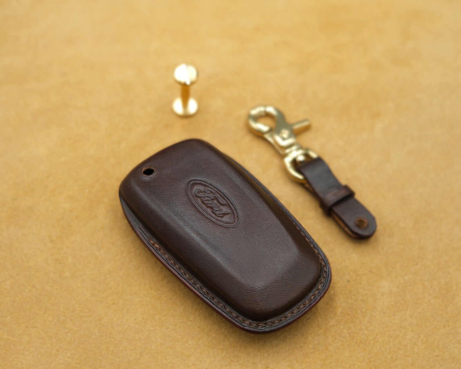 Ford Key Fob Cover Ford Keychains Leather Key Case Car Key Etsy