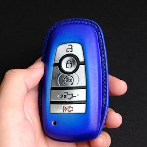 Ford Super Duty F-250, F-350, F-450, F-550, F-650, F-750 Key Fob Cover, Personalized Key Case For Ford Super Duty, Mother&#39;s Day Gift