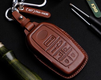 Toyota Sienna Hybrid Key Fob Cover 21 22 23 (5 6 Buttons) - Toyota
