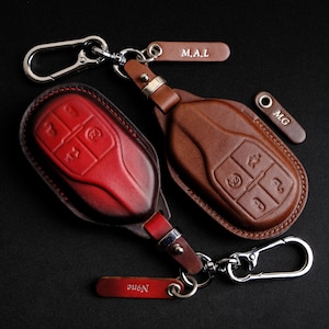 Maserati Ghibli Quattroporte Levante Key Fob Cover, Personalized Key Case for Ghibli, Key Holder & Accessories, Gift for New Car Owner