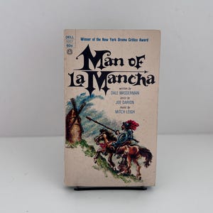 Man of La Mancha by Dale Wasserman 1968 paperback in excellent condition Dell 5201