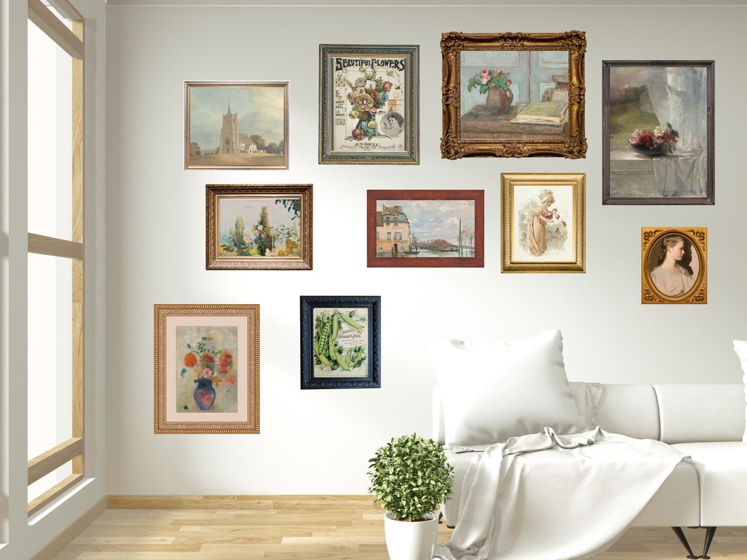 Shabby Chic Gallery Wall Photos Digital Download Etsy