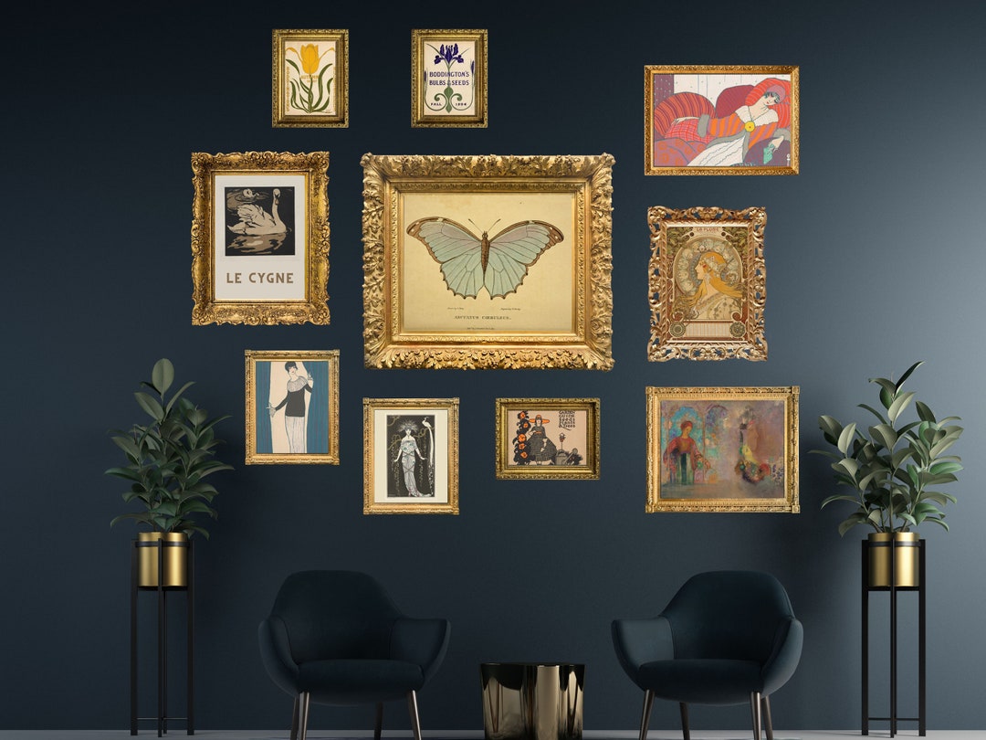 Art Deco Gallery Wall Photos Digital Download Etsy